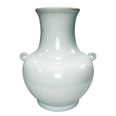 Ru Ware Celadon Twin-Handle Round Vase
