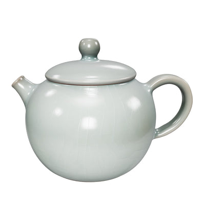 Ru Ware Celadon Apple Teapot