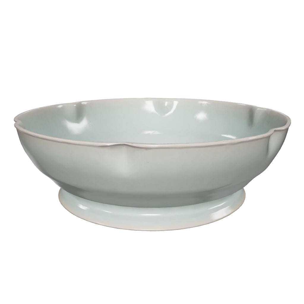 Authentic Ru Ware Celadon Kui-Shaped Bowl – Rare Song Dynasty Style Ceramic Tea Bowl with Crackle Glaze for Collectors
